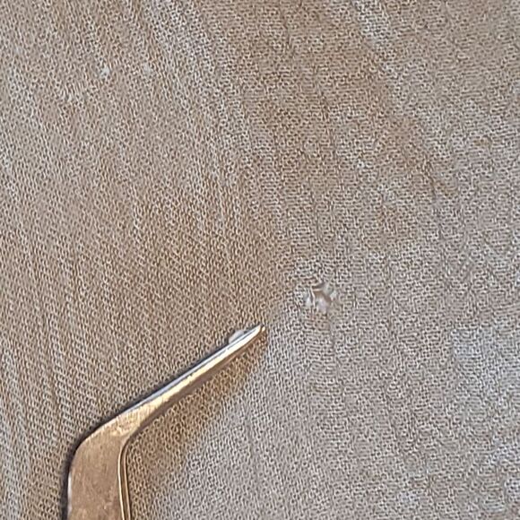 Free People Intimately Top Womens XS Grey Green Crinkle Boho - Picture 10 of 10